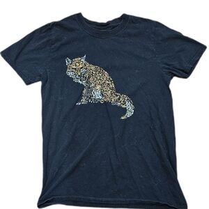 Stylish Black Cat T-Shirt